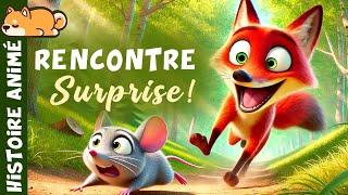 LE RENARD ET LA SOURIS  Histoires et Contes | histoire pour s'endormir | livre animé, Aventure