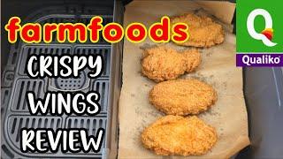 Air Fryer | Farmfoods BIG CRISPY JUICY Wings Review (halal)