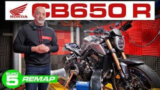 Honda CB650R With Akrapovic Exhaust! | BHP UK Custom ECU Remapping