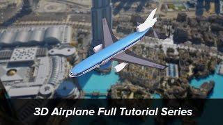 How to make an airplane in 3ds max - Part 1 | gfx2day