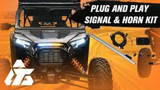 How To Install Tusk Plug and Play Turn Signal & Horn Kit | 24+ Polaris RZR XP/XP4 1000