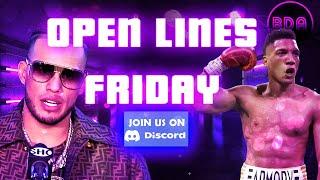 Open Lines Friday (David Benavidez, McGregor, Fury vs Usyk and MORE)