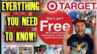 Everything you need to know about Targets Buy 2 Get 1 Free Deal on *CERTAIN GAMES*