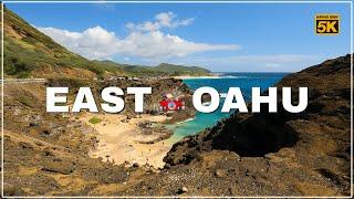 East Oahu Scenic Driving  Highway 72 ️ Hawaii Kai | Waimanalo  Hawaii 5K Driving