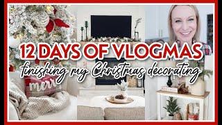 12 DAYS OF VLOGMAS 2024 | DECORATING FOR CHRISTMAS