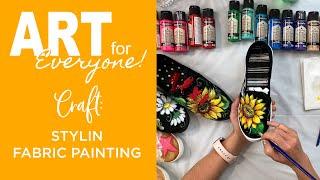 Art for Everyone - Craft - Stylin Fabric Painting on Shoes | DecoArt®