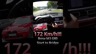 Nurburgring battle. Bmw M3 G80 vs Alfa Romeo Giulia Quadrifoglio vs Tesla model 3 Performance.