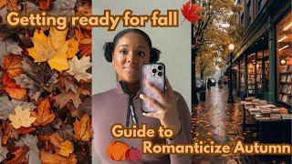 How to completely enjoy fall  | A guide: Pinterest boards, bucket list & more 