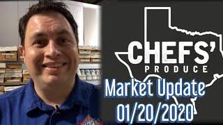 Chefs' Produce Co: Weekly Market Update for 01/20/20