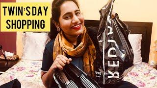 Twins Day shopping || Red Tag Dresses || Twins Dresses || Dubai || so called sudha
