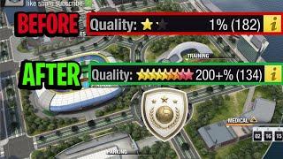 Top Eleven 2025 - Training - 80% to 180% 
