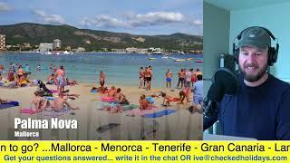  Mallorca, Menorca, Ibiza, Tenerife, Gran Canaria, Lanzarote or Fuerteventura?