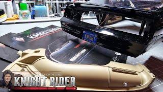 Fanhome Build the Knight Rider KITT - Stages 99-102 - Rear Bumper, Registration Plate and Glove Box