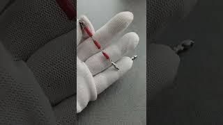 Серьги ручной работы из серебра и средиземноморского коралла #jewelry #украшенияручнойработы