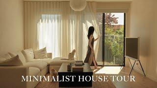 Minimalist Japandi House Tour  | living alone in a self-designed Melbourne townhouse