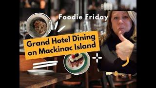 Grand Hotel Dining on Mackinac Island - Janice Allen, West Michigan Realtor, Jaqua Realtors