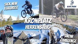 1st time Bikepark Kronplatz! Herrensteig in the snow? What an unique adventure! YT Decoy