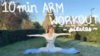 10MIN slim & toned arm workout - burn arm fat with no equipment