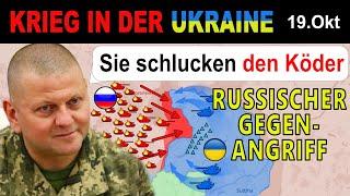 19.OKTOBER: SCHLAU - Ukrainer sichern sich strategischen Sieg - 50,000 russische Truppen genarrt