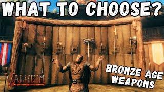 Melee Weapon Types in Valheim (Bronze Age)