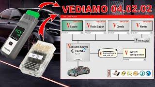 Exclusive. Installation Vediamo 4.02.02 for VXDIAG VCX C6 & Openport 2 + Driver Openport + Full CBF