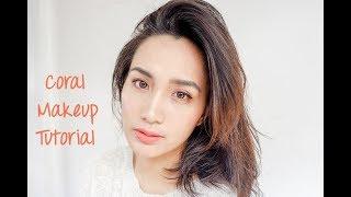 Coral Makeup Tutorial | Ysabelle Ho