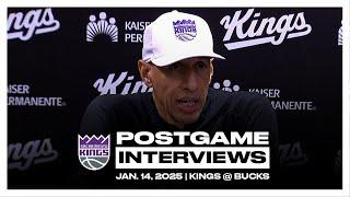 Coach Christie | Postgame Interviews 1.14.25