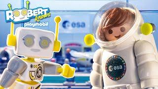 ROBert Knows | How do you become an astronaut at ESA? | PLAYMOBIL Children's Film