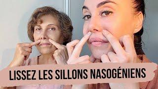 Yoga du visage : la méthode simple pour lisser les sillons nasogéniens