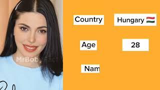 Top 10 Beautiful American Love Stars | New Actress Biography 2024