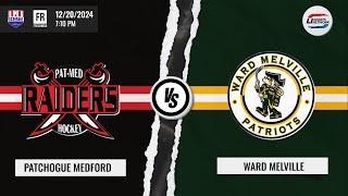 SCHSHL Freshman Hockey | Patchogue Medford vs Ward Melville