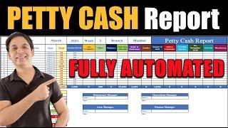 Petty Cash Report in Excel / How to Create a Petty Cash Report in Excel