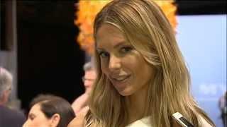 Jennifer Hawkins talks to Jessica Turner at MYER Spring 2015 fashion launch