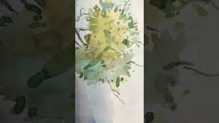 #  landscape # water colour # SN art and craft class #