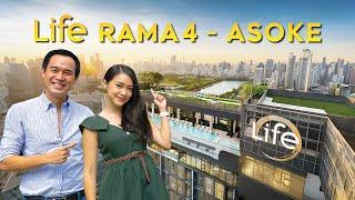 Bangkok's LATEST LUXURY Condo! | Life Rama 4-Asoke Exclusive Tour!