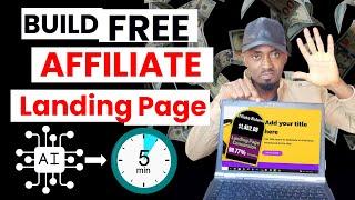 How To Create Free Affiliate Marketing Landing Page On Dorik AI