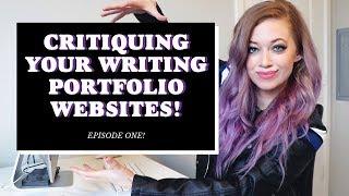 Reviewing YOUR Freelance Writing Portfolios/Websites! | Advice + CRITIQUE!