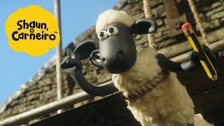 Shaun, o Carneiro [Shaun the Sheep] Ovelhas de construção!  Hora Especial| Cartoons Para Crianças