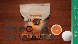 【#お茶の時間】松山銘菓 まるごとみかん大福｜MIKAN DAIFUKU, EHIME EXCELLENT SWEET