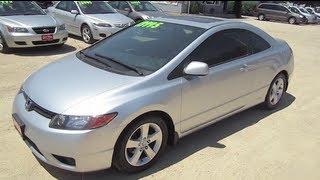 2008 HONDA CIVIC 2door Start Up  Walk Around Tour by Automotive Review