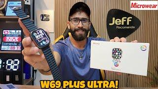 MICROWEAR W69 PLUS ULTRA AMOLED: Tá INCRIVEL! (Unboxing/Análise)