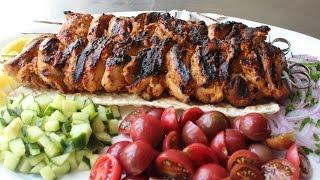 Turkish Chicken Kebabs - Easy Grilled Chicken Kebab Recipe