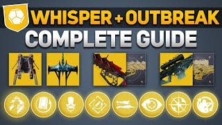 Whisper & Outbreak Full Guide - All Perks, Catalysts, Exotic Ships and Puzzles! - Destiny 2