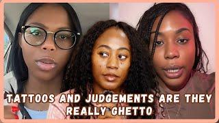 Black Woman Who Regrets Having Tattoos Say Tattoos Are Ghetto - Must Watch