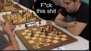 Angry Nepo throws tantrum, scatters opponent’s pieces after losing