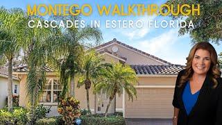 Montego Floorplan With Great Room Option at Cascades in Estero Florida