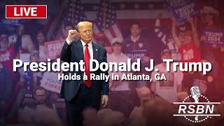 LIVE REPLAY: President Trump Holds a Rally in Atlanta, GA - 10/28/24