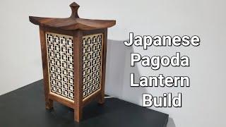 Japanese Pagoda Lantern Build