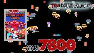 (Atari 7800) "Robotron 2084" PLAYS the KILR Gamer! || KILR Klassik Museum