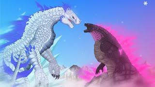 Evolved Godzilla vs Shimo | ANIMATION